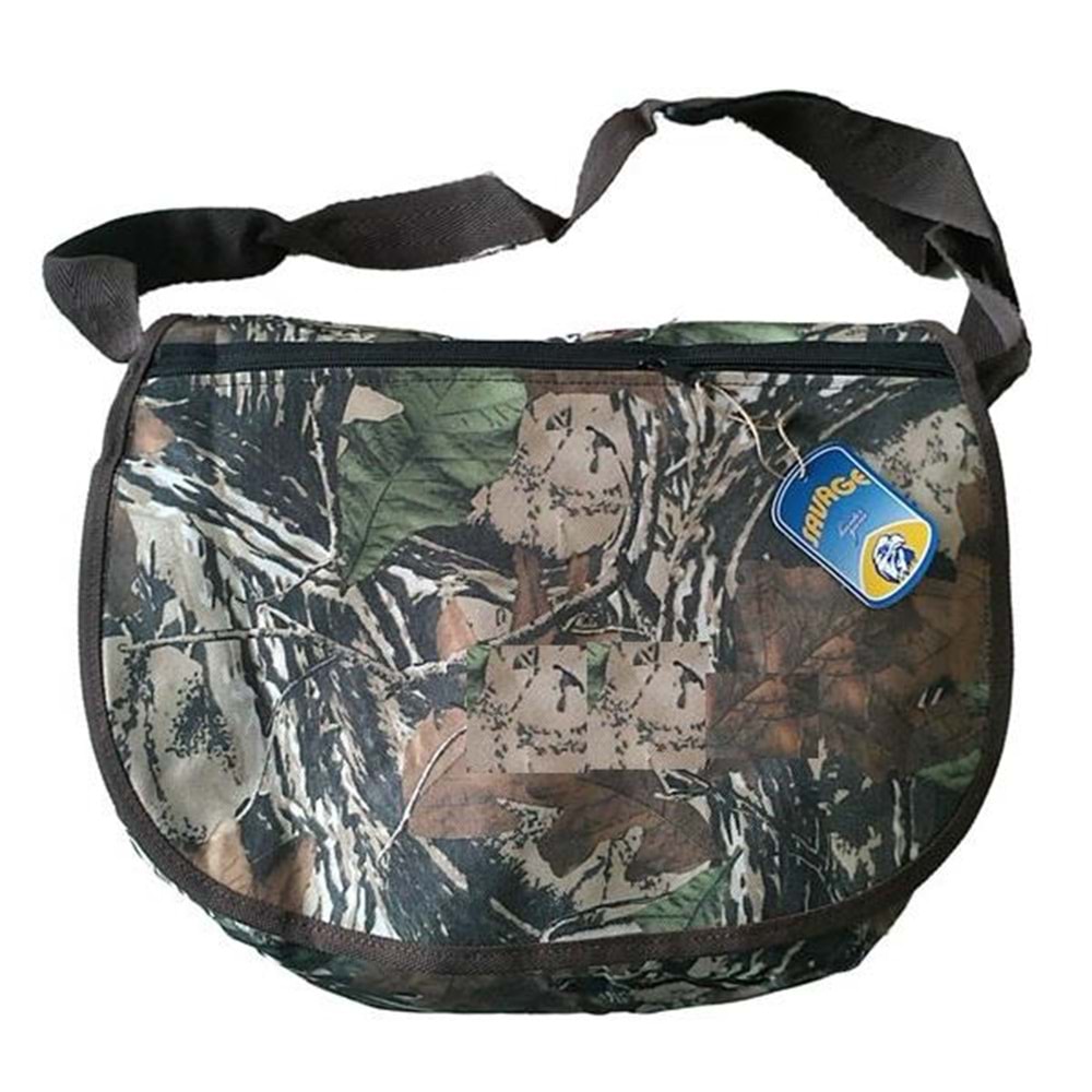 Asil Orman Desenli Avcı Yan Çanta