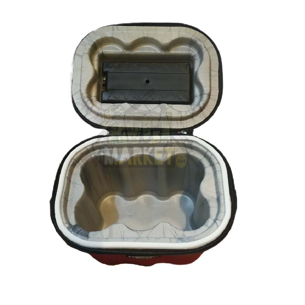 THERMOBAG BUZLUKLU 6 LI İÇECEK TERMOS ÇANTASI - KIRMIZI - STANDART