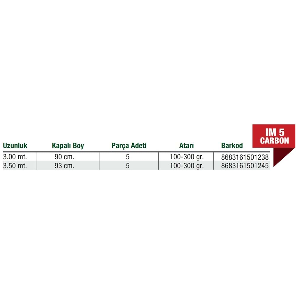 PLATİN 3.50m. TELESKOPİK OLTA KAMIŞI