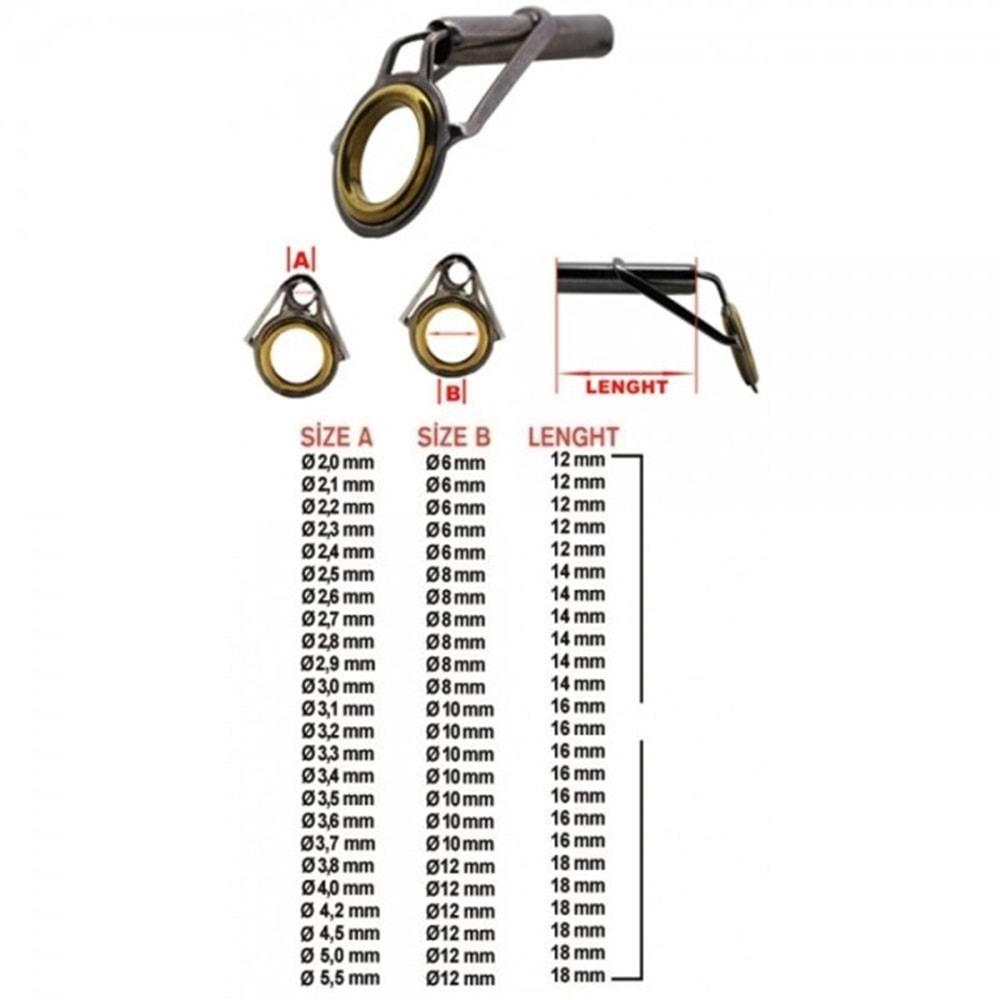 PORSELEN UÇ 1. PARÇA GOLD PASLANMAZ - 3.60MM