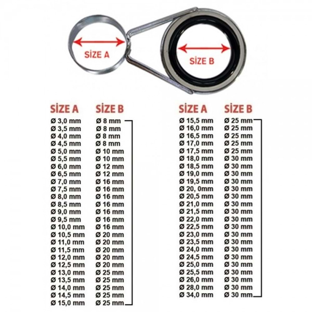 PORSELEN HALKA NİKEL - 6.50MM
