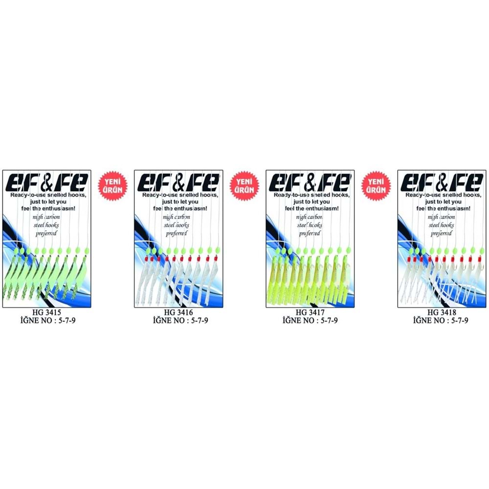 EFFE ÇAPARİ SABİKİ 10lu HG3416 - NO-5