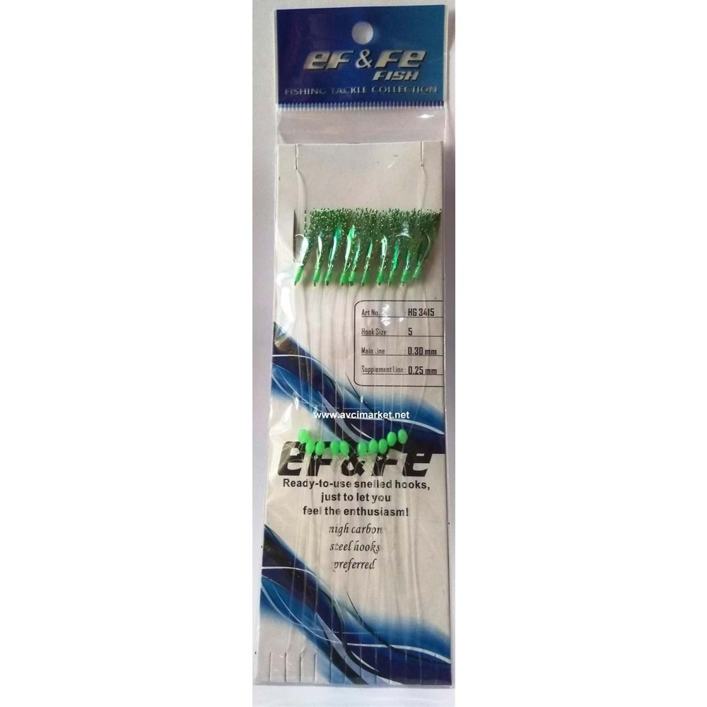 EFFE ÇAPARİ SABİKİ 10lu HG3415 - NO-9 - AVC00596-İĞNE NO-NO-9