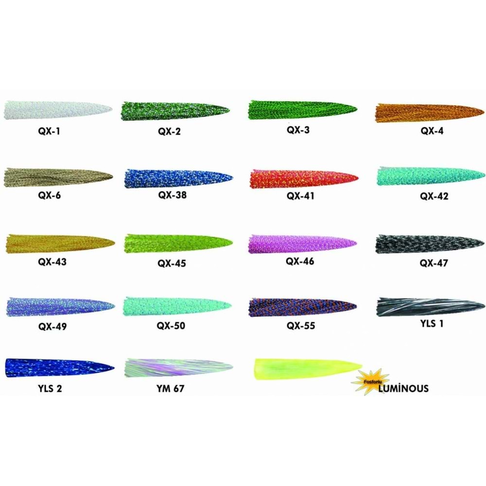 ÇAPARİ SİMİ - RENK KODLARI - YM-67