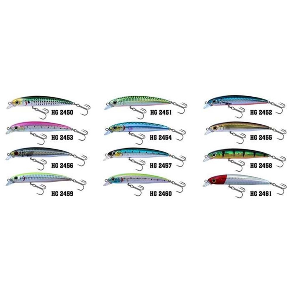 JAPANESE MİNNOW RAPALA 6gr 7cm - RENK KODLARI - HG2454