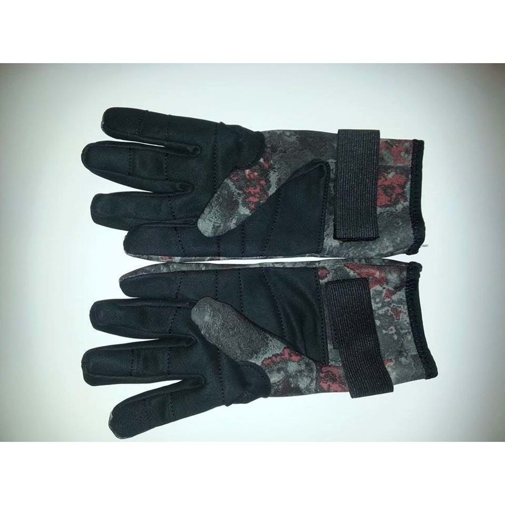 Apnea Amara Kamuflaj 3mm Dalış Eldiveni - XL