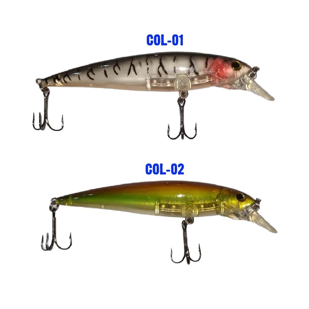 RODER 90mm 10gr RAPALA MAKET BALIK - COL:01