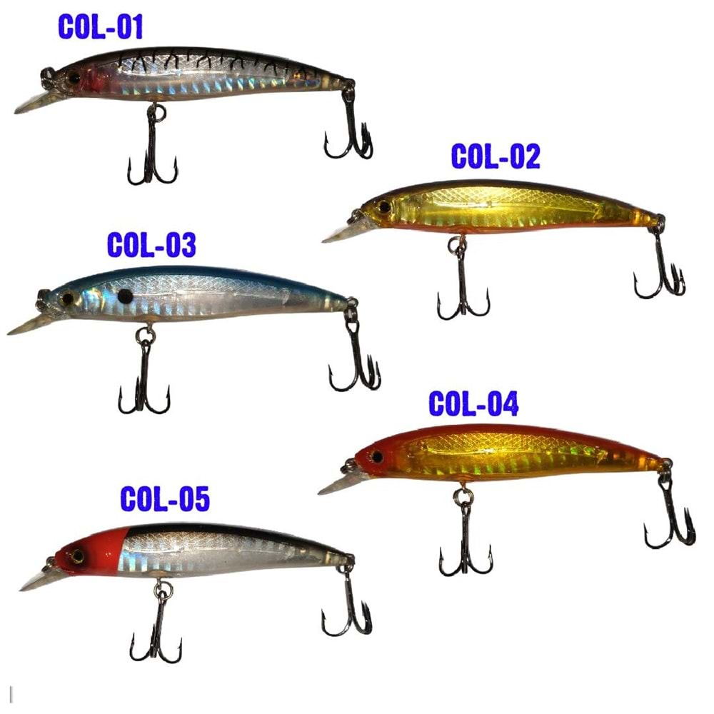 RODER 80mm 8gr RAPALA MAKET BALIK - COL:02