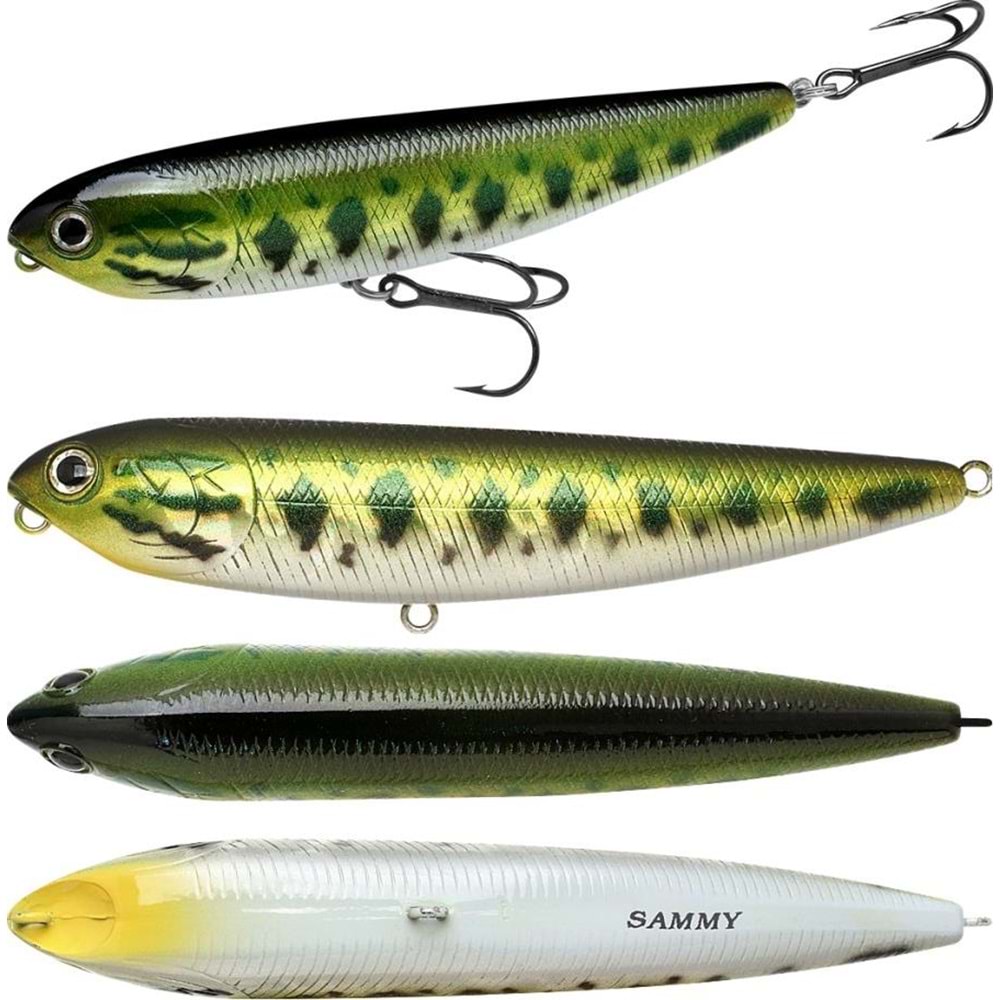 LUCKY CRAFT SAMMY 100 LARGE MOUTH BASS RAPALA MAKET BALIK