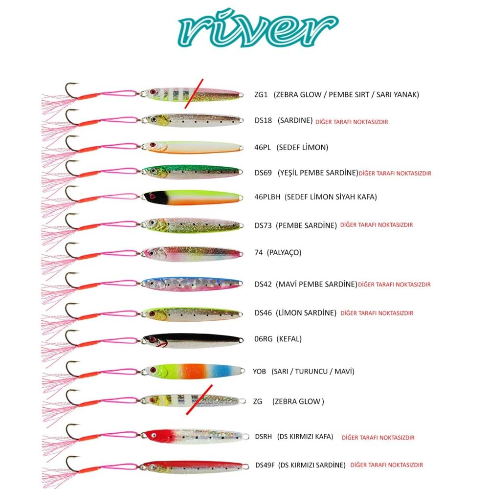 River Alfred Jig 40gr - ZG1