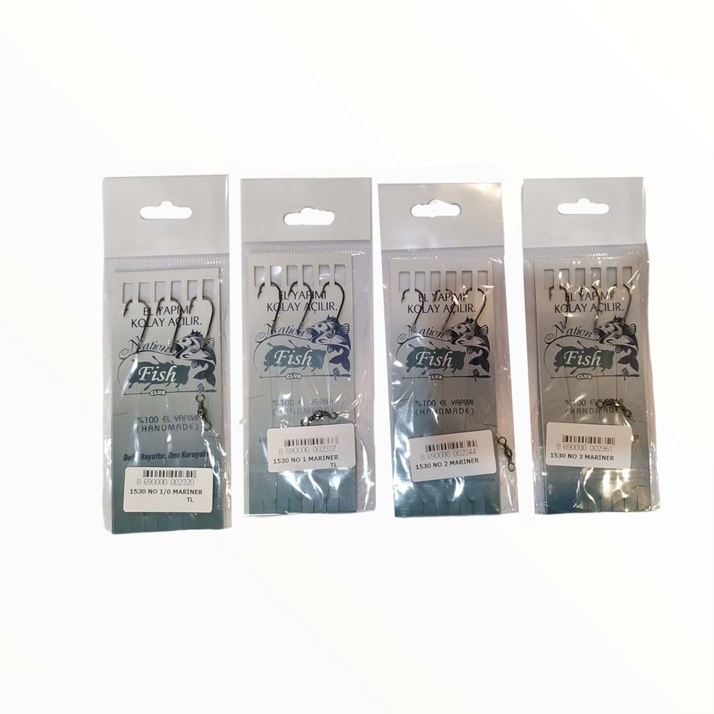 1530 MARİNER 3 İĞNELİ HIRSIZLI DİP TAKIMI - NO-3