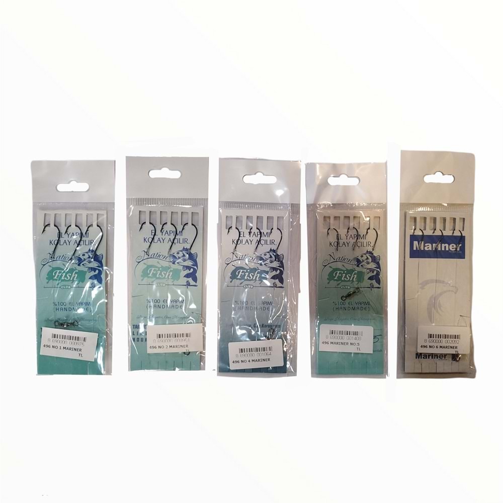 496 MARİNER 3 İĞNELİ HIRSIZLI DİP TAKIMI - NO-4