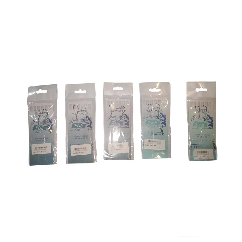 2901 FUDO TIRNAKLI 2 İĞNELİ HIRSIZLI DİP TAKIMI - NO-2