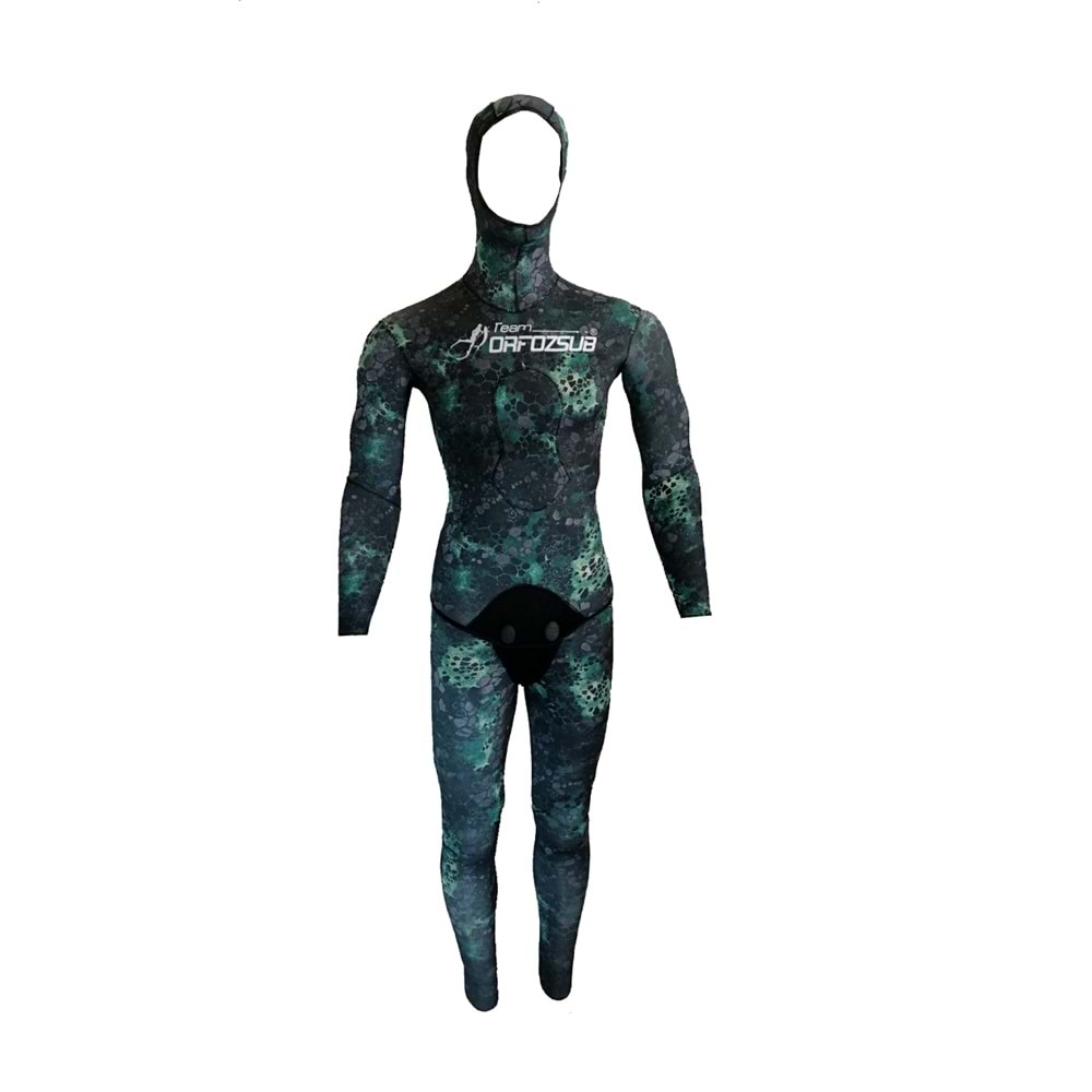 ORFOZSUB 5 mm AVCI DALIŞ ELBİSESİ KAMUFLAJ - XL