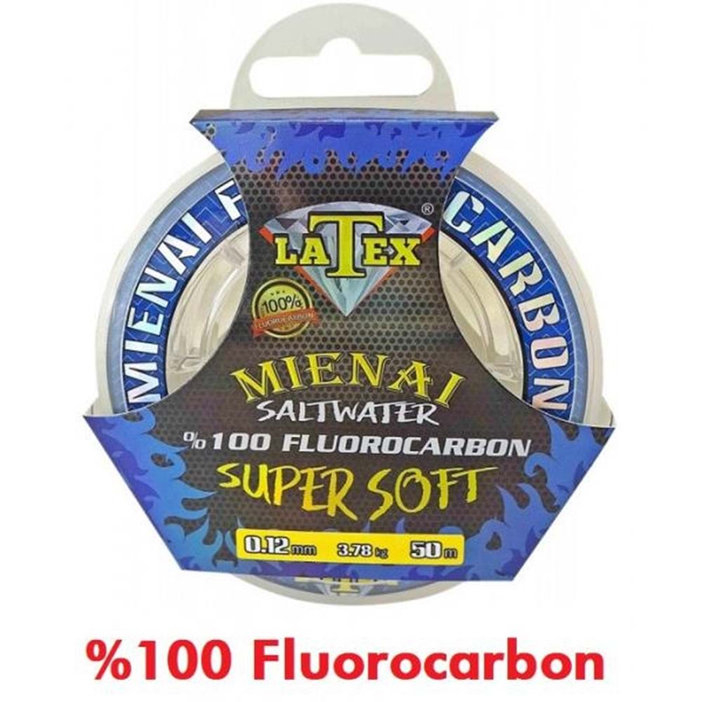 Latex Mienai Fluorocarbon 50 Mt. Misina - 0.25MM