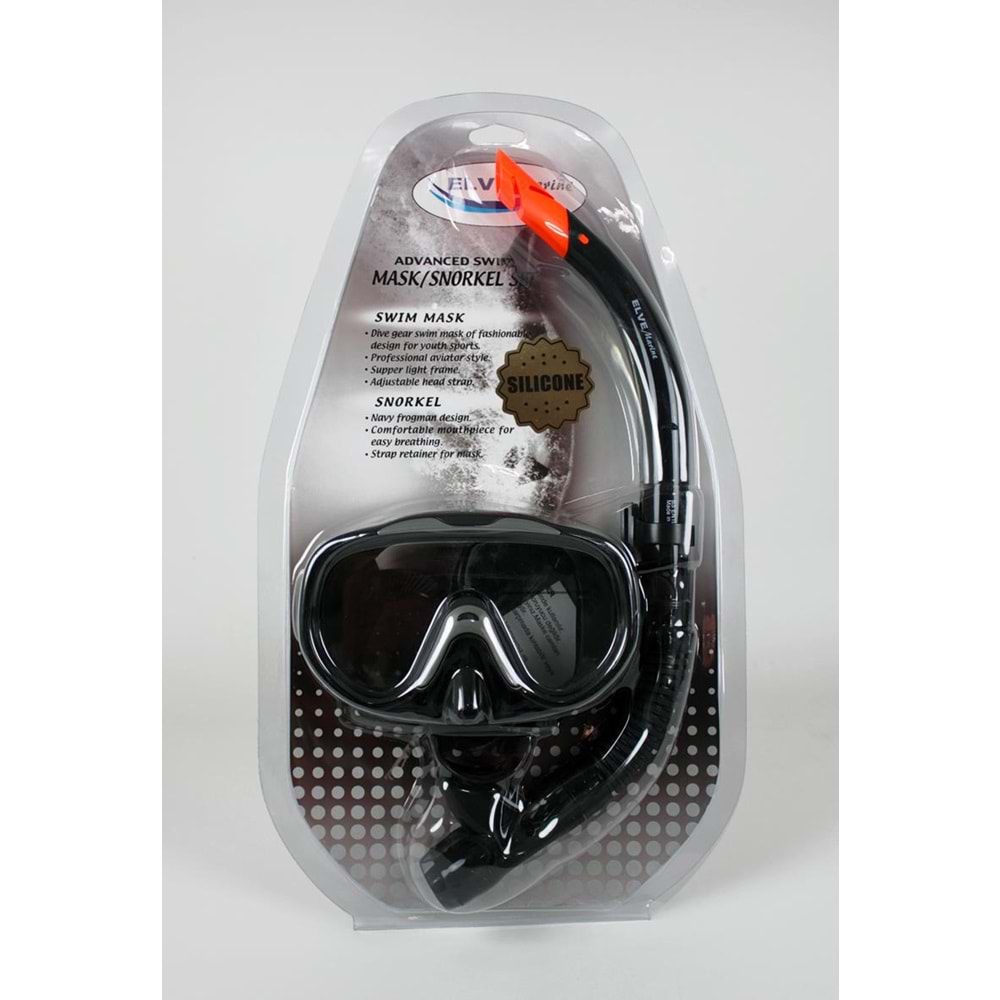M16-SN6 MASKE ŞNORKEL SET