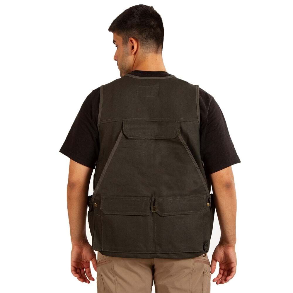 Hunthink Haki Avcı Yeleği - XXL