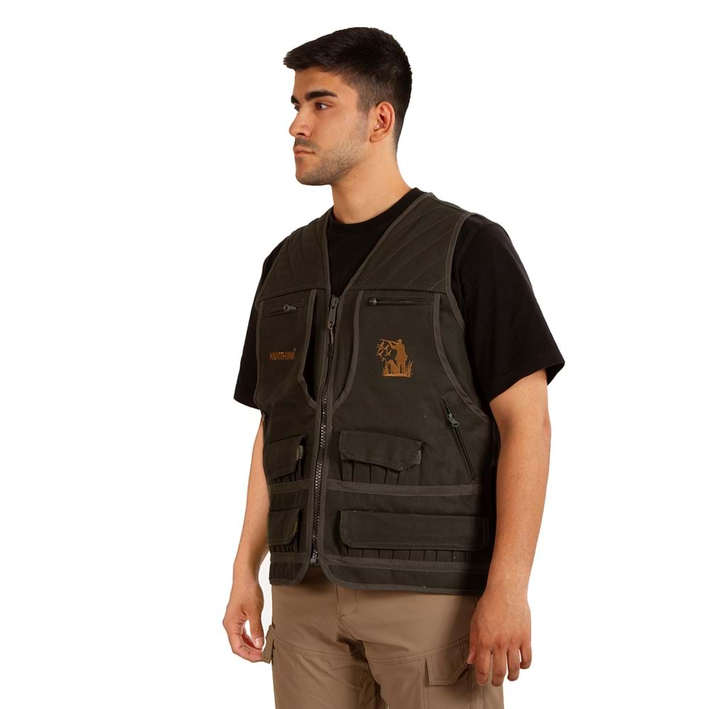 Hunthink Haki Avcı Yeleği - XXL