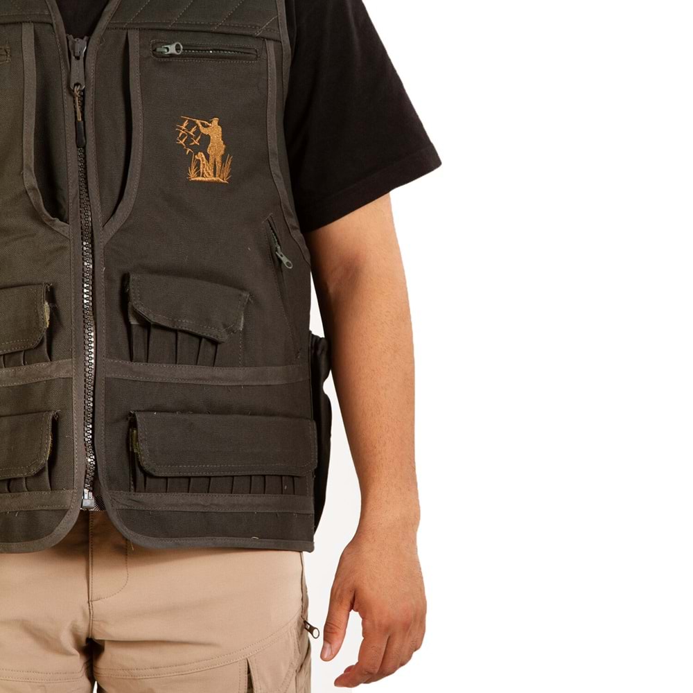 Hunthink Haki Avcı Yeleği - XXL