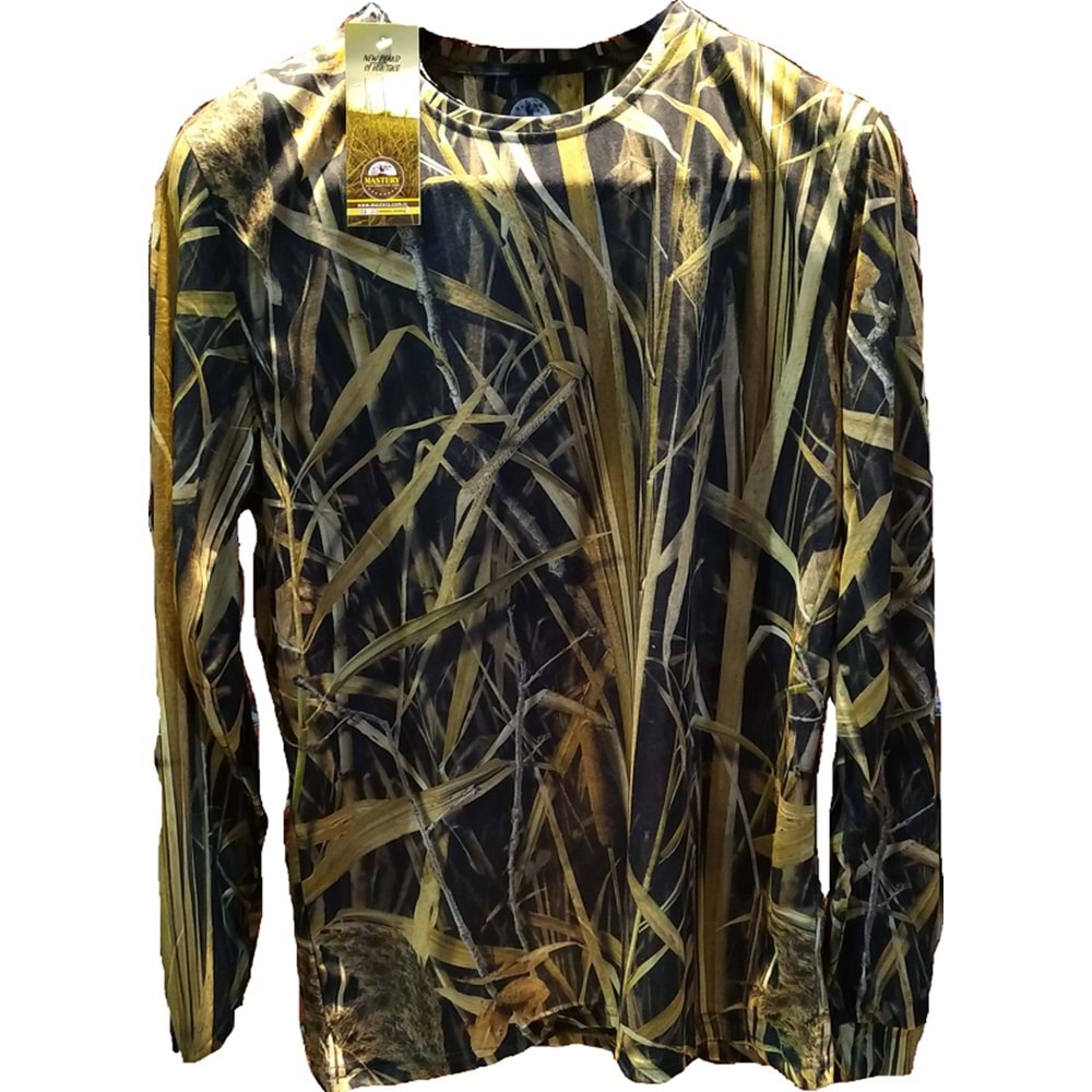 AVCI SAZLIK DESEN YUVARLAK YAKA SWEATSHİRT - XXL