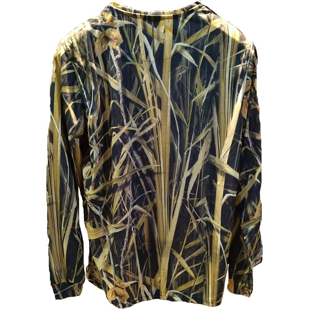AVCI SAZLIK DESEN YUVARLAK YAKA SWEATSHİRT - XXL
