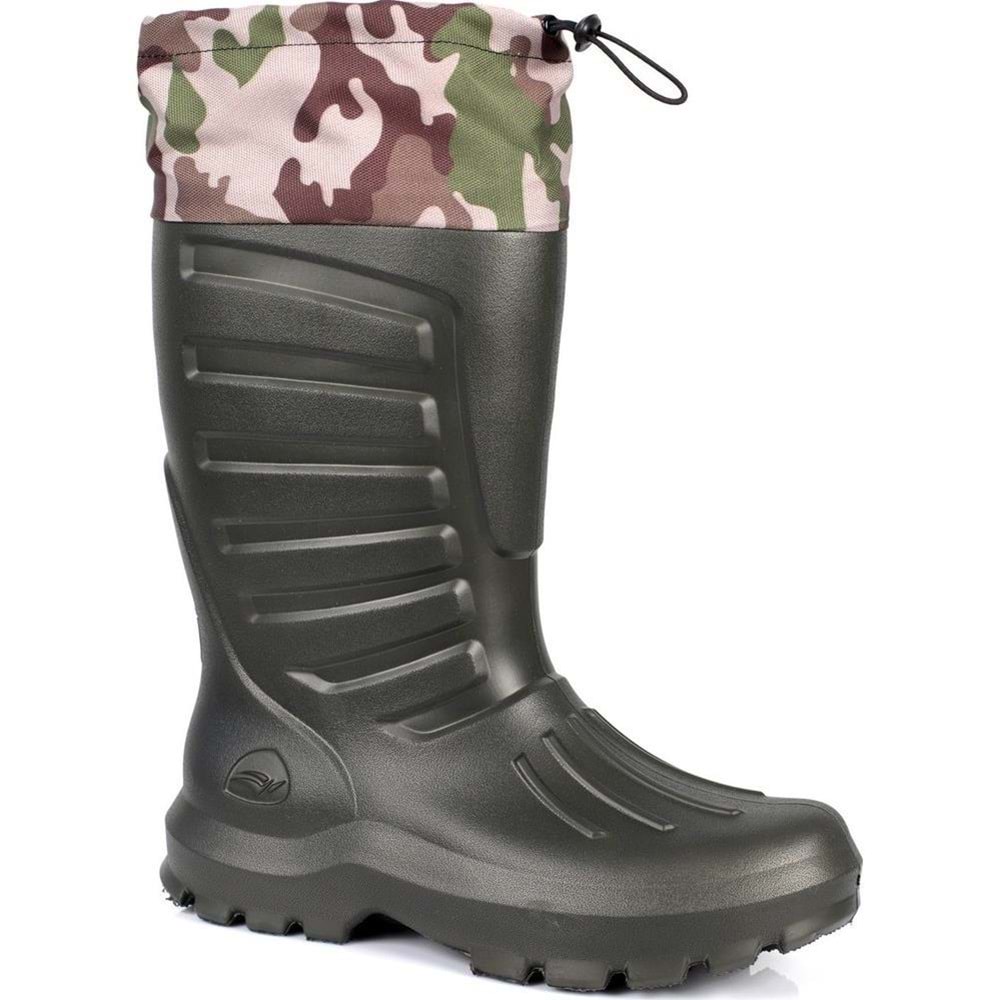 ASİL KONÇLU TERMAL ÇORAPLI EVA HAFİF AVCI ÇİZME - 43