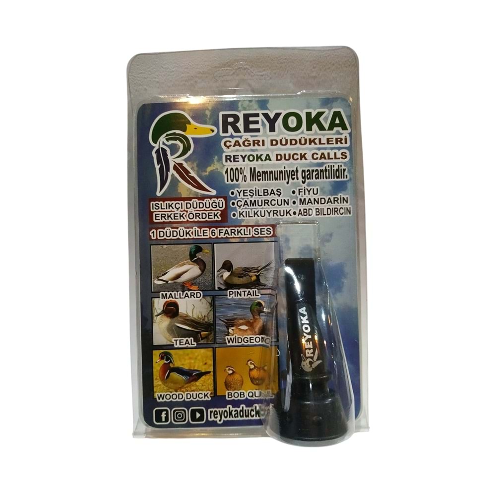 Reyoka Fiyu, Kılkuyruk Islıkçı Düdüğü