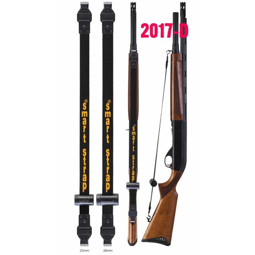 Ribtek Smart Strap Omuz Pedli Tokalı Makaralı PL-2017-D Tüfek Kayışı