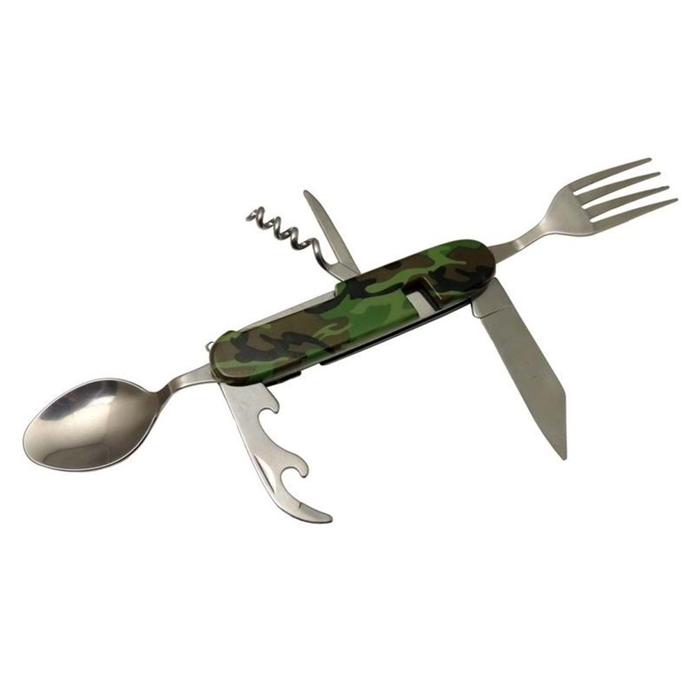 Kamp Çakısı Kaşık Çatal Set
