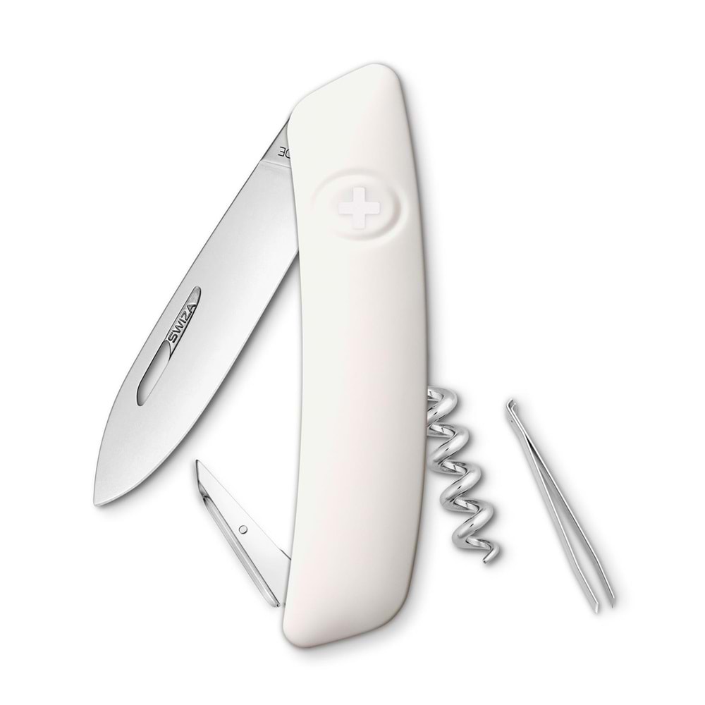 SWIZA D01 Blanc Beyaz İsviçre Çakısı
