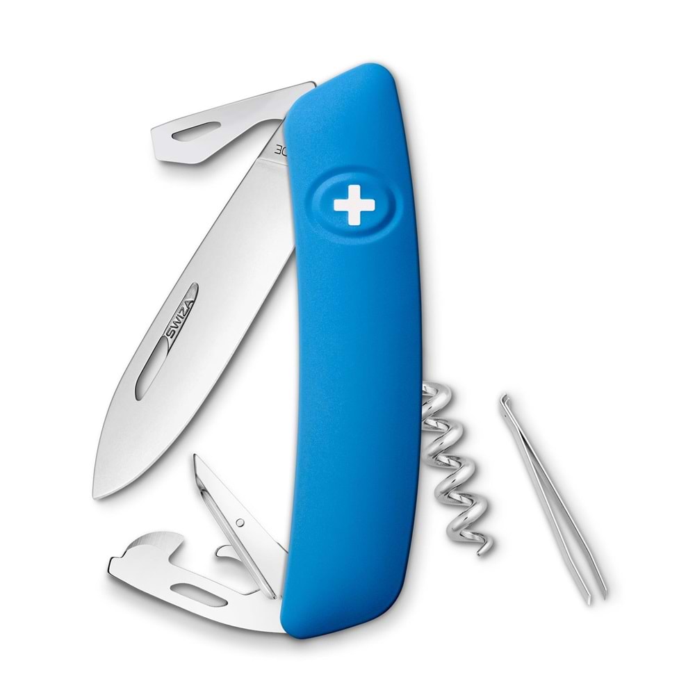 SWIZA D03 Blue Mavi İsviçre Çakısı