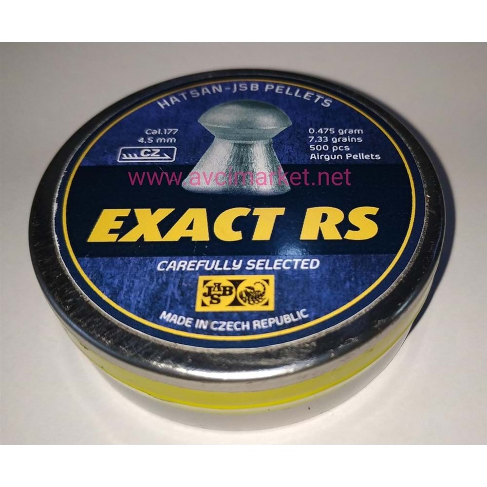 Hatsan JSB Exact RS 4,52 mm Havalı Saçması
