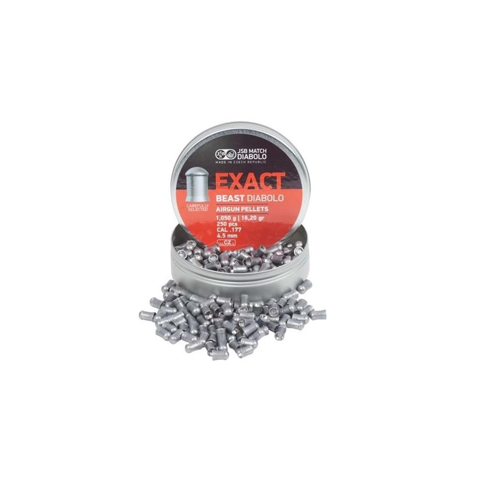 JSB EXACT BEAST DIABLO 4,52mm HAVALI SAÇMA 250PCS