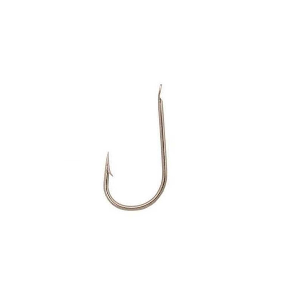 Mustad 1253A Kısa Gövde Düz Nickel 100lü Paket Olta İğnesi - NO-4