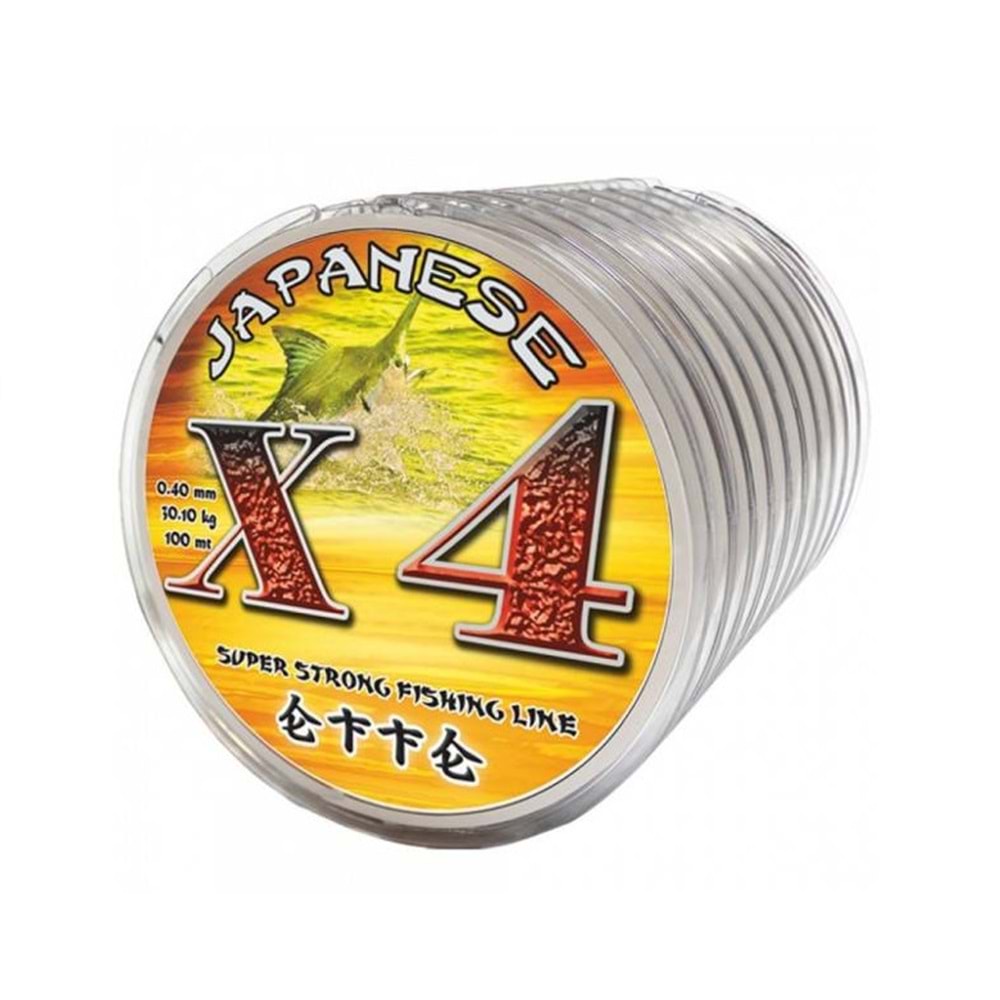JAPANESE X4 100mt İP MİSİNA - 0.45MM