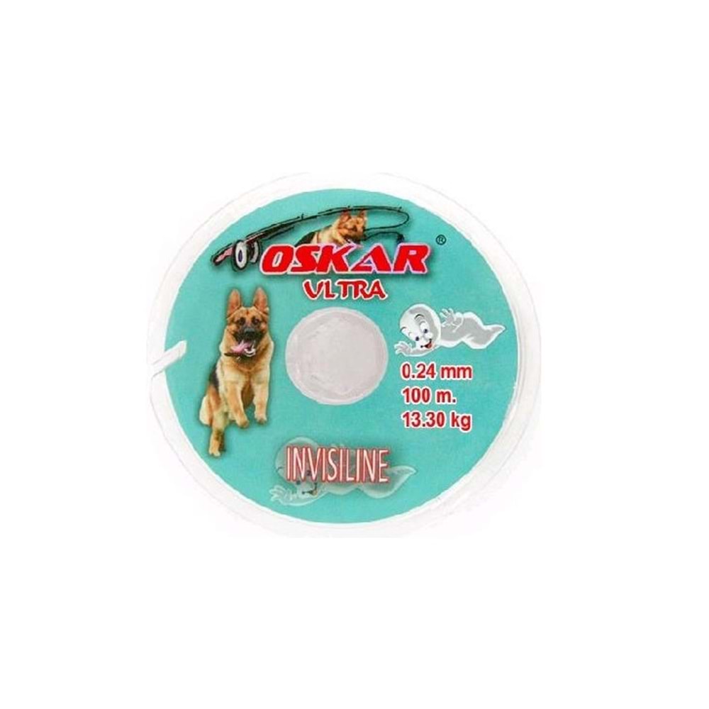 OSCAR HAYALET MİSİNA 100M FLUOROCARBON COATED - 0.18MM