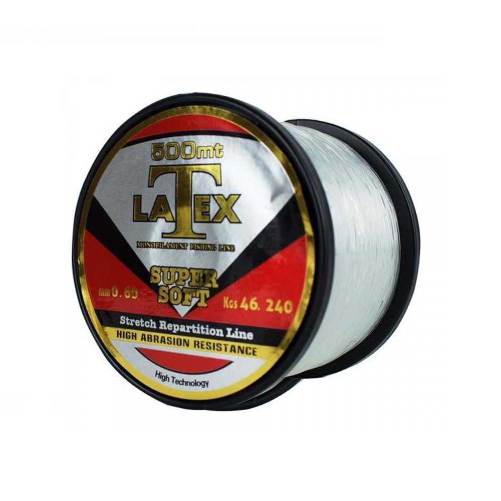 LATEX 500m. MONOFİLAMENT MİSİNA - 0.45MM