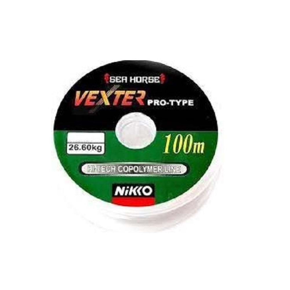 SEAHORSE NİKKO VEXTER 100M 0.80mm MONOFİLAMENT MİSİNA