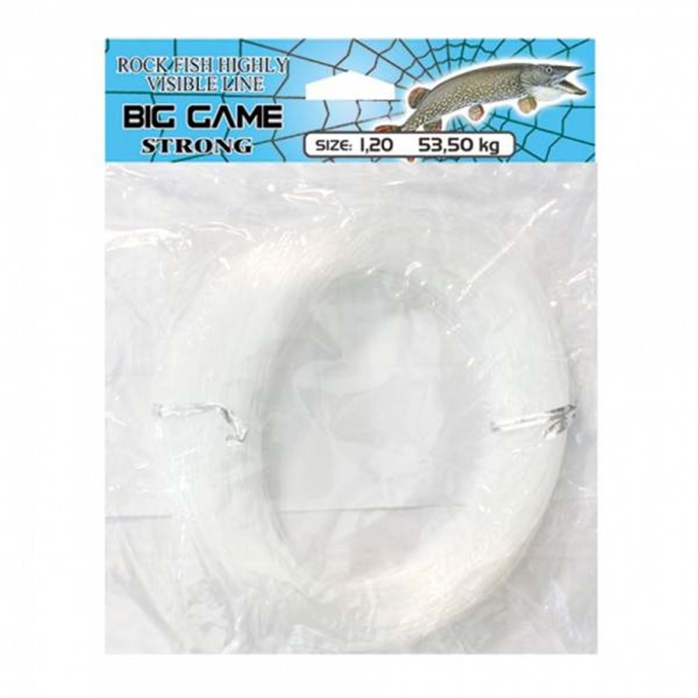 MİSİNA POŞET BİG GAME - 1.50MM