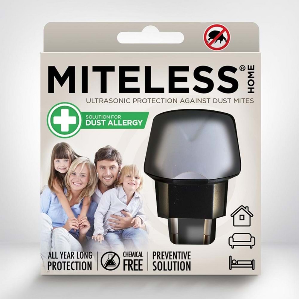 Miteless Home Ultrasonic Ev Tozu Akarı Kovucu
