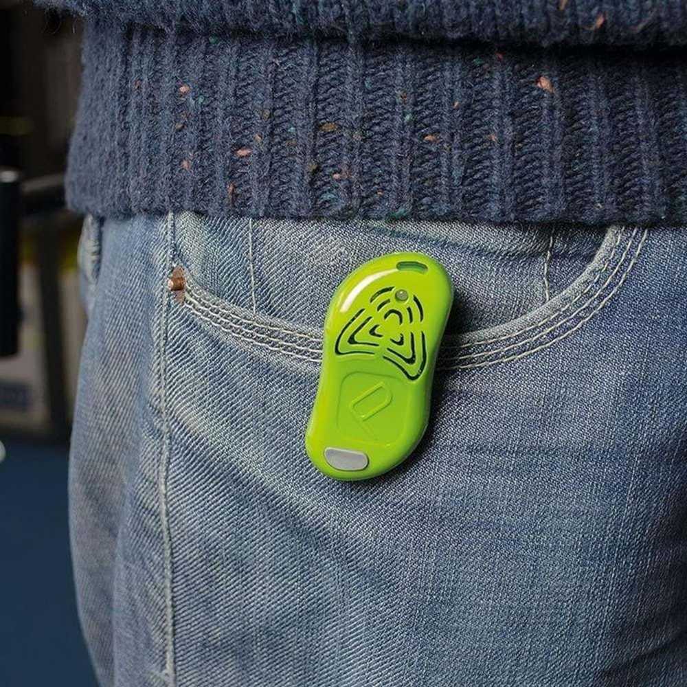 Tickless Human Ultrasonic Yeşil - İnsanlar İçin Kene Bit Pire Kovucu