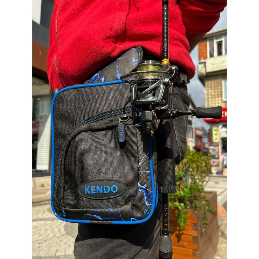 Kendo Bacaktan Bağlamalı Kutulu Spin Çantası