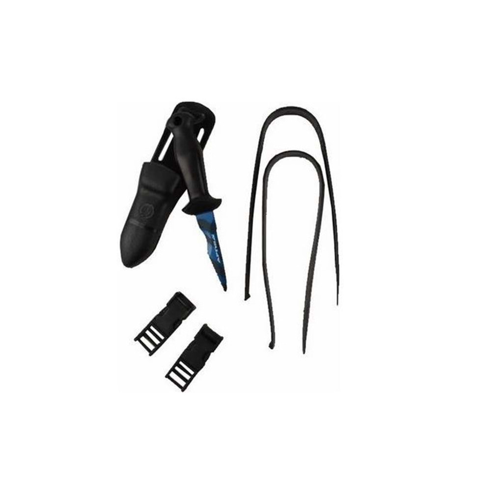 Apnea Sub 9 C/2 Teflon Blue Camou Dalış Bıçağı