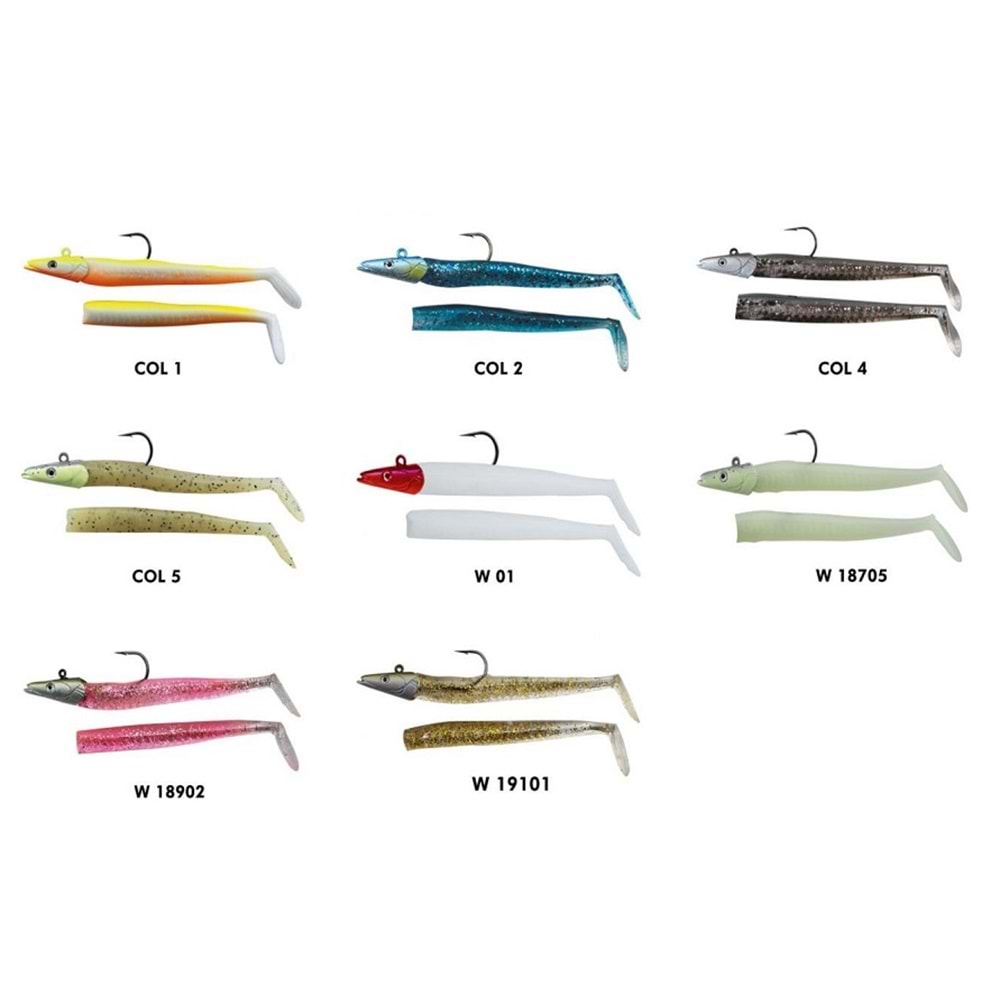 SASİ SARDINE SAHTE BALIK SİLİKONU (11 cm) - COL:01