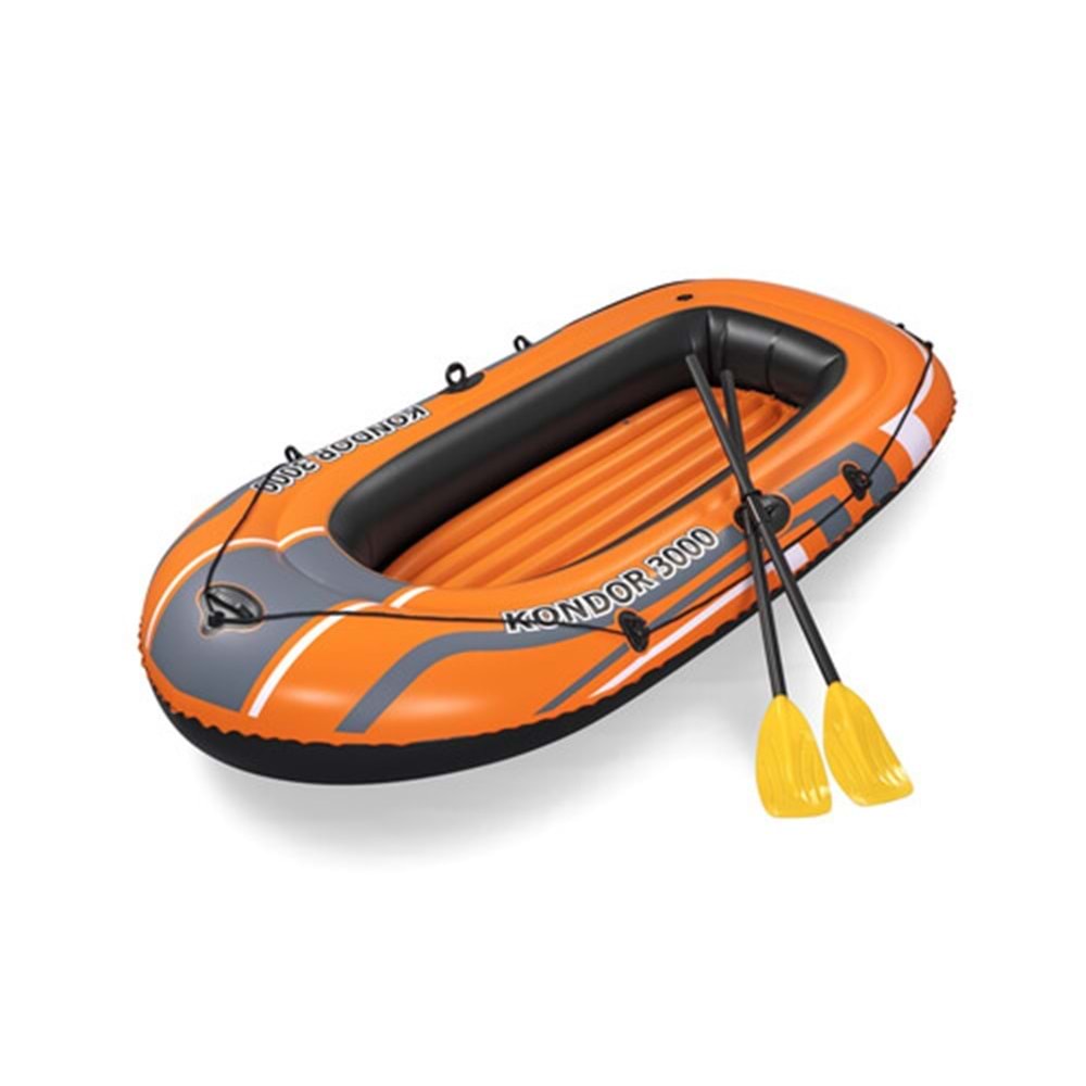 Bestway 61102 Pompa + Kürek Set 3 Kişilik 242×141CM