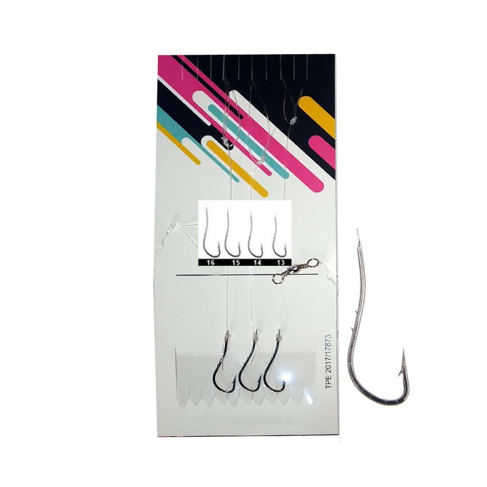 Youvella 1316-15 Numara İğne 3lü Dip Takımı