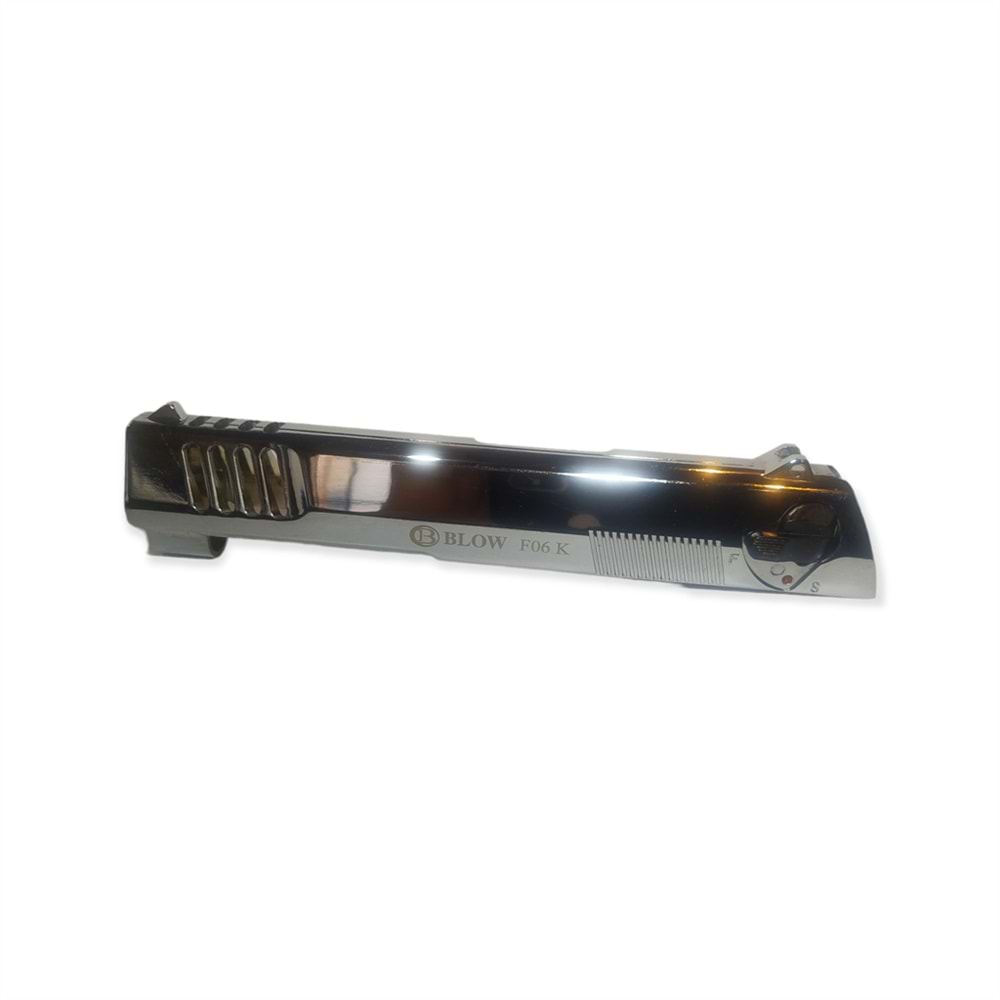 Blow F06K Kanallı Parlak Krom Üst Kızak