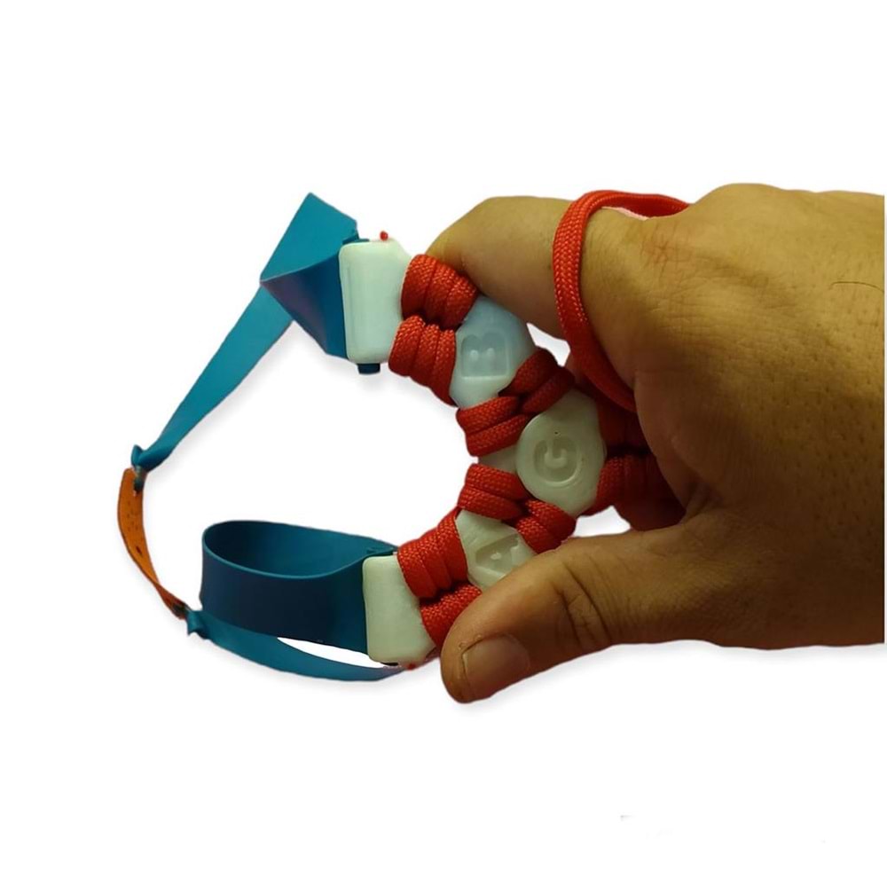 Avcı Sapanı Arpacıklı Paracord İpli Profesyonel Slingshot