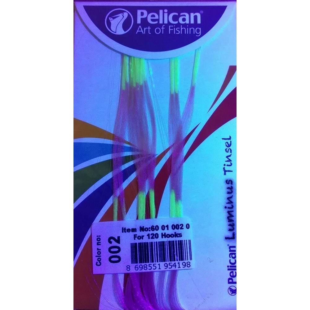 Pelican Tinsel Fosforlu Sim Col:002