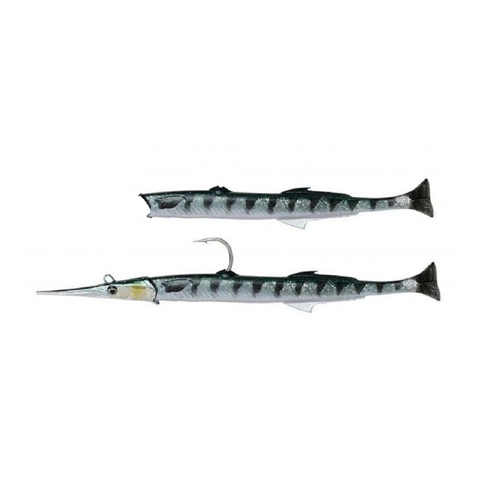 Savage gear Needlefish Pulsetail 2+1 30 cm 105gr Barracuda Silikon Zargana Sahtesi